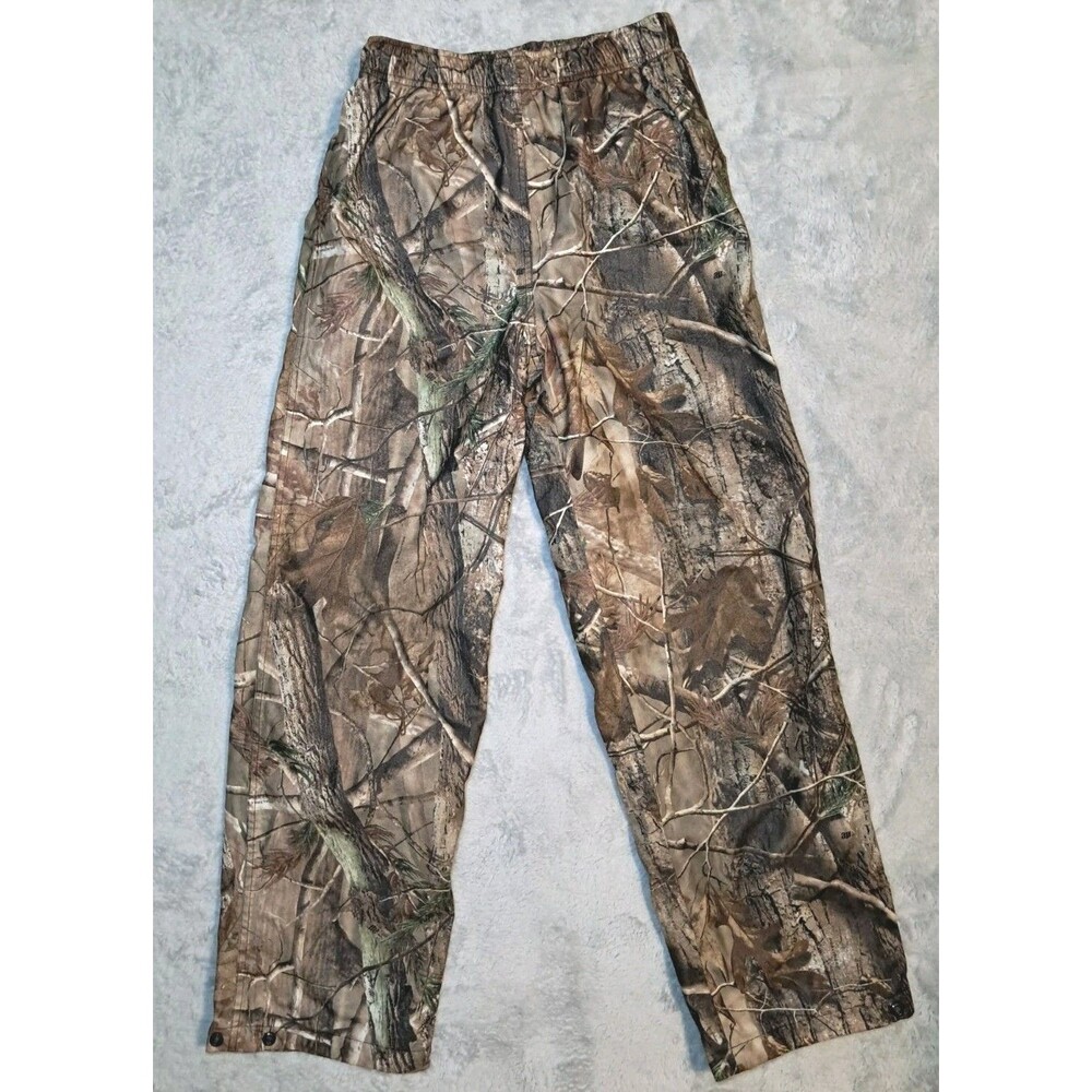 Gamehide Camouflage Hunting Pants Realtree Elastic Waist Mesh Lined Men's Large